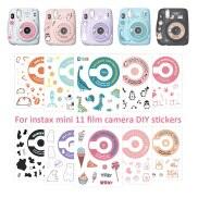 5 Pcs Different Pattern Decorative Creativity DIY Stickers For Fujifilm