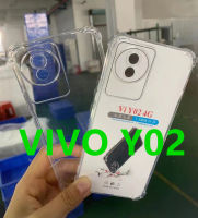 [ส่งจากไทย]  เคส Vivo Y02 เคสโทรศัพท์ วีโว่ เคสใส เคสกันกระแทก case VIVO Y02