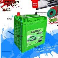 แบต Amaron 12 V-40Ah  พร้อมใช้ ไม่ต้องดูแล อึดทนนาน รองรับ เก๋ง 1200 - 1500 ทุกรุ่น  แจ๊ส ,นิววีออส 2014-2017 ,โคโรน่า อัลทิส 2012 , มิราจ , แอททราจ