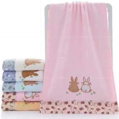 Ready Stock 30x70cm Snoopy And Rabbit Combo Bathroom Towel Sheet