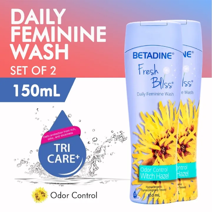 BETADINE® Fresh Bliss® 150mL Witch Hazel Set of 2 | Lazada PH