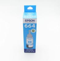 อิงค์แท้งค์ T664200 สีฟ้า 70cc (L100/L200) Epson