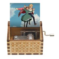 New Arrivals Howls Moving Castle The Promise Neverland Music Box Hayao Miyazaki Anime Song Totoro Halloween Gifts Souvenirs