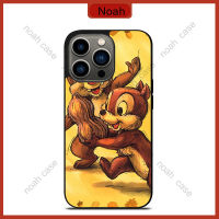 Chip And Dale Cartoon Phone Case for iPhone 14 Pro Max / iPhone 13 Pro Max / iPhone 12 Pro Max / Samsung Galaxy Note 20 / S23 Ultra Anti-fall Protective Case Cover 1074