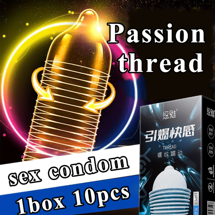 10pcs1box Ultra Thin Condoms With Spikes Silicon Condom Men For Sex With Size Best Sex Tools 3877