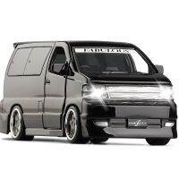 1:32 Nissan Elgrand โมเดลรถโลหะผสม MPV ที่ยอดเยี่ยม Diecasts โลหะจำลองโมเดลรถของเล่นเก็บแสงเสียงของขวัญสำหรับเด็ก