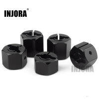 GON INJORA 4ชิ้น12มม. ล้อ Hex Hex Hex Hex Hub ความหนา7/8/10/11/12MM สำหรับ1/4ตีนตะขาบ RC SCX10แกน90046 Tamiya MST UTB18