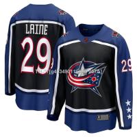 ▩ g40349011chao 037A Sy3 NHL Columbus Blue Jackets Laine Jersey Hockey Tshirts เสื้อแขนยาวแฟนกีฬารุ่นพิเศษ YS3