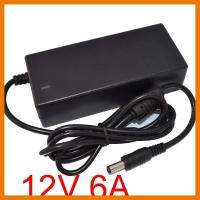 ?HOT SALE? 1ชิ้นใหม่12V6A AC 100โวลต์-240โวลต์อะแดปเตอร์แปลงDC 12โวลต์6A 72วัตต์แหล่งจ่ายไฟDC 5.5มิลลิเมตรx 2.5มิลลิเมตร ##สายชาร์จ แท็บเล็ต สมาร์ทโฟน หูฟัง เคส ลำโพง Wireless Bluetooth คอมพิวเตอร์ โทรศัพท์ USB ปลั๊ก เมาท์ HDMI