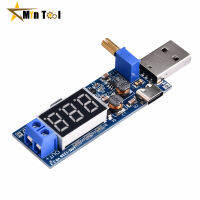 DC-DC 5V ถึง3.5V9V12V LCD Type-C USB Step Updown โมดูลแหล่งจ่ายไฟปรับ Boost Buck Converter โวลต์มิเตอร์แหล่งจ่ายไฟ