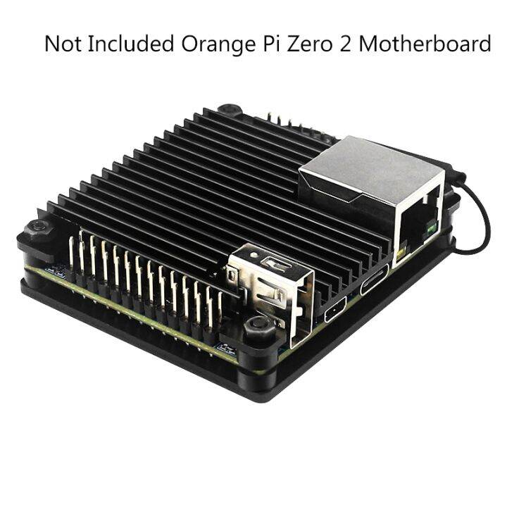 for-orange-pi-zero-2-aluminum-case-development-board-protection-cooling-shell-metal-protective-passive-cooling-enclosure