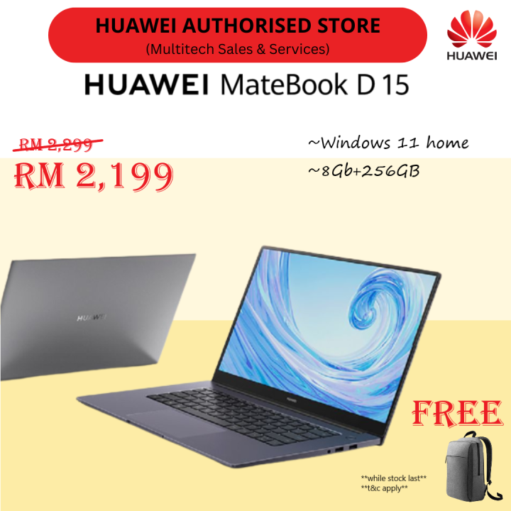 huawei matebook d15 lazada