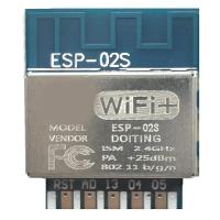 [2023ร้อน] โมดูล Wi-Fi ESP-02S TYWE2S แพคเกจนิ้วทองอนุกรมการส่งแบบโปร่งใสไร้สาย ESP8285เข้ากันได้กับ ESP8266