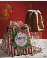 Premium ?PANDORO CLASSICO - GHIRLANDA LINE - MUZZI - 1KG?Marry Christmas