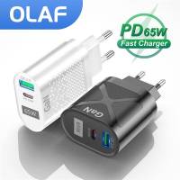 OLAF 65W Gan Charger USB Type C Charger PD 33W Quick Charger 3.0 4.0 Fast Charger for Huawei Xiaomi Samsung Laptop GaN Charger