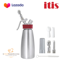 ITIS1SWSP11 1.0L Stainless Professional Gourmet Whip Plus S/S Red / กระบอกวิปครีม