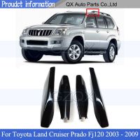 CAPQX 1pcs Roof Luggage rack guard cover For Toyota Land Cruiser Prado Fj120 2003 - 2009 Luggage rack cover