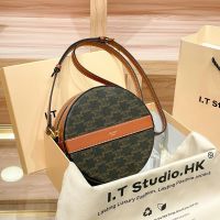 Factory Outlet Hong Kong Leisure Casual Torque Small Round Cake Bag Female 2023 New Net Red Same Summer Shoulder