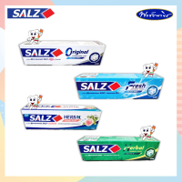 ขายยกแพ็ค SALZ ยาสีฟัน ซอลส์ 160 กรัม 4 สูตร  160g X 6 กล่อง/เเพ็ค