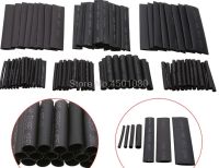 127pcs 2:1 7 Sizes Assortment Polyolefin Halogen-Free Heat Shrink Tubing shrinkable Tube Sleeving Wire Cable Kit Electrical Circuitry Parts