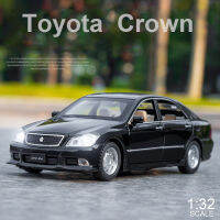 ใหม่132โตโยต้าคราวน์รถรุ่นโลหะผสมร่างกาย Die Cast ของเล่นคลาสสิกด้วยเสียงและแสงดึงกลับยานพาหนะคอลเลกชันของขวัญเด็ก