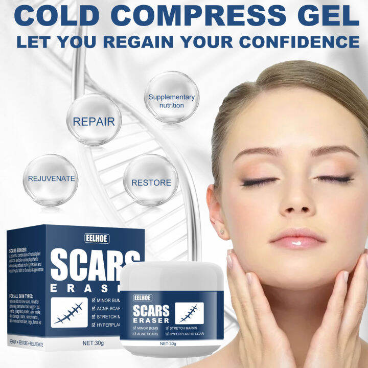 Eelhoe Cold Compress Gel For Scar Effective Nongreasy Trauma Cream Skin Care Cream Burn Skin