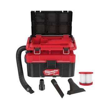 Milwaukee M18 เครื่องดูดฝุ่นไร้สาย เปียก/แห้ง มิลวอคกี้ 18 โวลท์ เครื่องเปล่า M18 FPOVCL-0