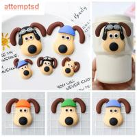 10ชิ้นเครื่องประดับอัญมณี Wallace Gromit DIY เสน่ห์ตุ๊กตาปะแต่ง3มิติรูปการ์ตูนสุนัขน่ารัก Aksesoris Sepatu ปิ่นปักผม DIY