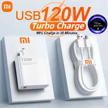 Xiaomi 67W Quick Wall Charger Adapter USB-C Cable Redmi Note 10/11/12Pro  K50 K60