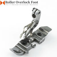 Roller Presser เท้าสำหรับ4กระทู้ overlock ชิ้นส่วนเครื่องพอดีเพกาซัส M800,EX5200, บริการ988, แจ็ค798, C5, Hikari 6800