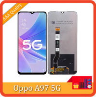 6.6 "สีดำสำหรับ Oppo A97 5G PFTM10สัมผัสหน้าจอ LCD อะไหล่ทดแทนประกอบหน้าจอดิจิตอล/มีกรอบ