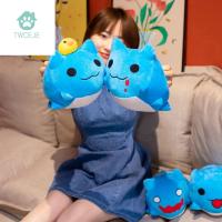 TWCEJE168มาพร้อมกับของเล่นเด็ก Hiasan Kamar ของเล่นตุ๊กตา Stitch การ์ตูน Boneka Mainan หมอนนุ่มตุ๊กตากำมะหยี่รถบั๊แคทคาปูของเล่นตุ๊กตาสุนัขสีฟ้าน่ารักตุ๊กตาแมวลิ้นสุนัขออก