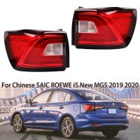 SAIC ROEWE ไฟไฟท้ายรถ LED ด้านขวา I5ใหม่ MG5 2019 2020ไฟตัดหมอกสัญญาณเลี้ยวและหยุดเตือนด้านข้างรถยนต์