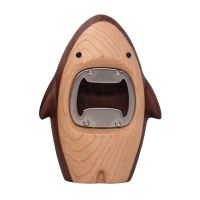 1 PCS Wine Beer Bottle Opener Wooden Shape Home Ornament Kitchen Durable Gift for Men and Women Christmas Bar Light Color