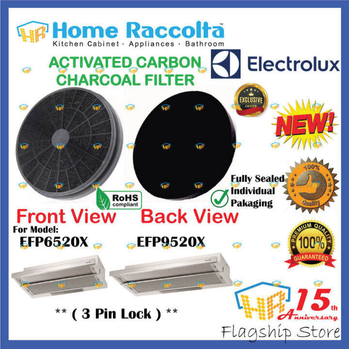 Charcoal Filter For Electrolux Cooker Hood ELECTROLUX EFP6520X EFP9520X