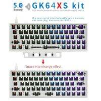 ~ gk 64 xs hotswap ชุดอะไหล่แป้นพิมพ์ เชื่อมต่อบลูทูธ pcb custom sets gh 60