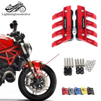 MONSTER สำหรับ Ducati MONSTER 695 696 795 796 797 821 1100 1200รถจักรยานยนต์ด้านหน้าส้อม Protector Fender Slider อุปกรณ์เสริม Mudguard