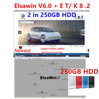 2021 ETK 8.2V Group Vehicles Electronic Parts Catalogue with Elsawin v6.0 for A-udi for V-W Auto repair software in 250gb hdd