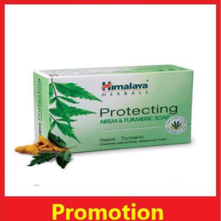 Himalaya Herbals Protecting Neem And Turmeric Soap 75gm Untuk Gatal