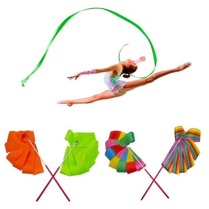 KALTENDIN Colorful Child Art Ballet Professional Twirling Rod ...