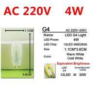 【❂Hot On Sale❂】 yuanbianr929269 หลอดไฟ Led โคมไฟ Led ซัง G4ขนาดเล็กหรี่แสงได้4W 6W 10W Ac Dc G4ไฟเปลี่ยนฮาโลเจนหลอดไฟ Bombilla Ampoule 12V/220V