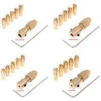 7Pcs/set Electric Motor Shaft Mini Drill Chuck Fixture 0.5mm 3.0mm Small To Drill Bit Micro Chuck Fixing Device