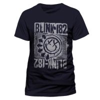 Hot sale Blink-182  band  graphic Mens 100% Cotton Round Neck Short Sleeve T-Shirt  Adult clothes