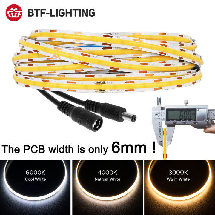 fcob-led-lights-6mm-pcb-512-leds-ra90-high-density-flexible-fob-cob-5m-led-strip-light-3000k-to-6000k-linear-dimmable-dc12v-24v