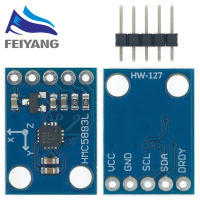 20ชิ้น GY-273 HMC5883L โมดูลสามแกนเข็มทิศ Magnetometer เซ็นเซอร์3โวลต์-5โวลต์