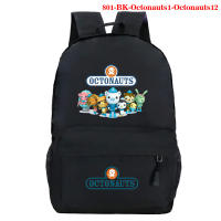 Children Cartoon Octonauts School Bag Boys Girls Teens Anime Backpacks Students Knapsack Kids Mochilas Uni Travel Rucksack