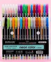 PRO9.9 พร้อมส่งจากไทย ปากกาเจล Neon color 48สี ปากกาเจล เขียนลื่น ระบายสีสวย เขียนได้ทั้งกระดาษขาว กระดาษสีและดำ จดบันทึก เน้นข้อความ