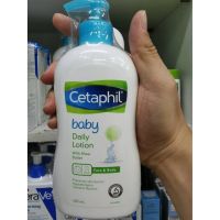 Cetaphil Baby Daily Lotion เซตาฟิล เบบี้ เดลี่ โลชั่น แพ็คเกจใหม่ หัวปั๊ม 400 ml หมดอายุ 03/2022