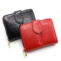 Womens Leather Wallet for Credit Card Female Coin Purse Fashion Clutch Bag Zipper Small Wallet Women Wallets Cartera Mujer