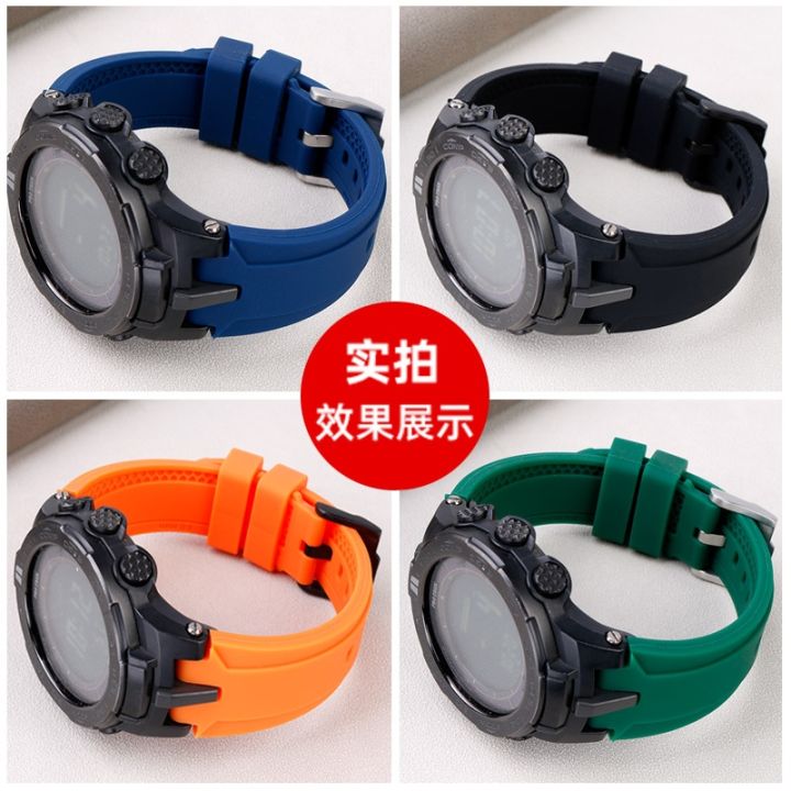 suitable-for-casio-protrek-series-prw3000-3100yt-6000-6100y-modified-silicone-watch-strap